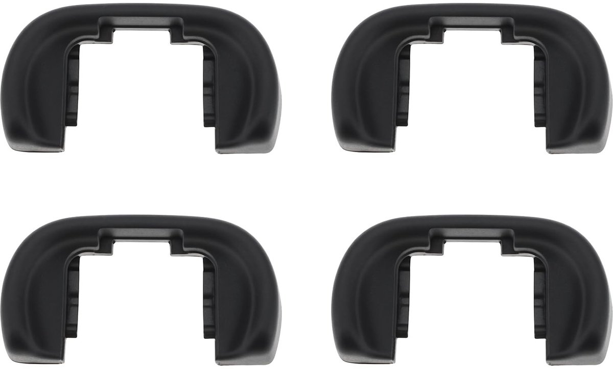 Dailygoods - Set van 4 Oogbekers voor Camera's