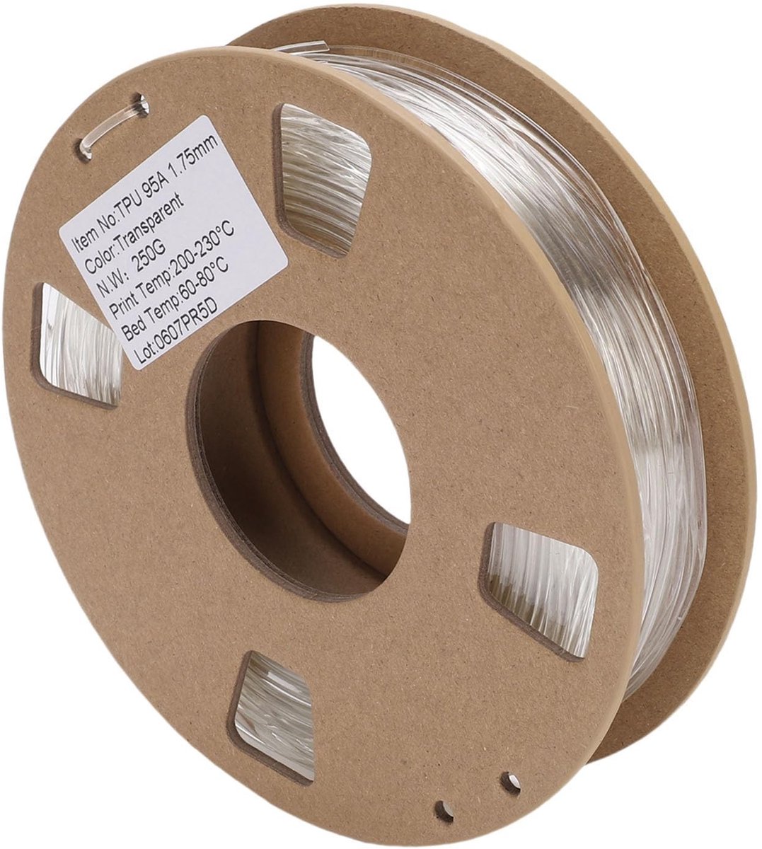 Dailygoods - TPU Filament 1,75 mm voor 3D-printer met Hoge Precisie