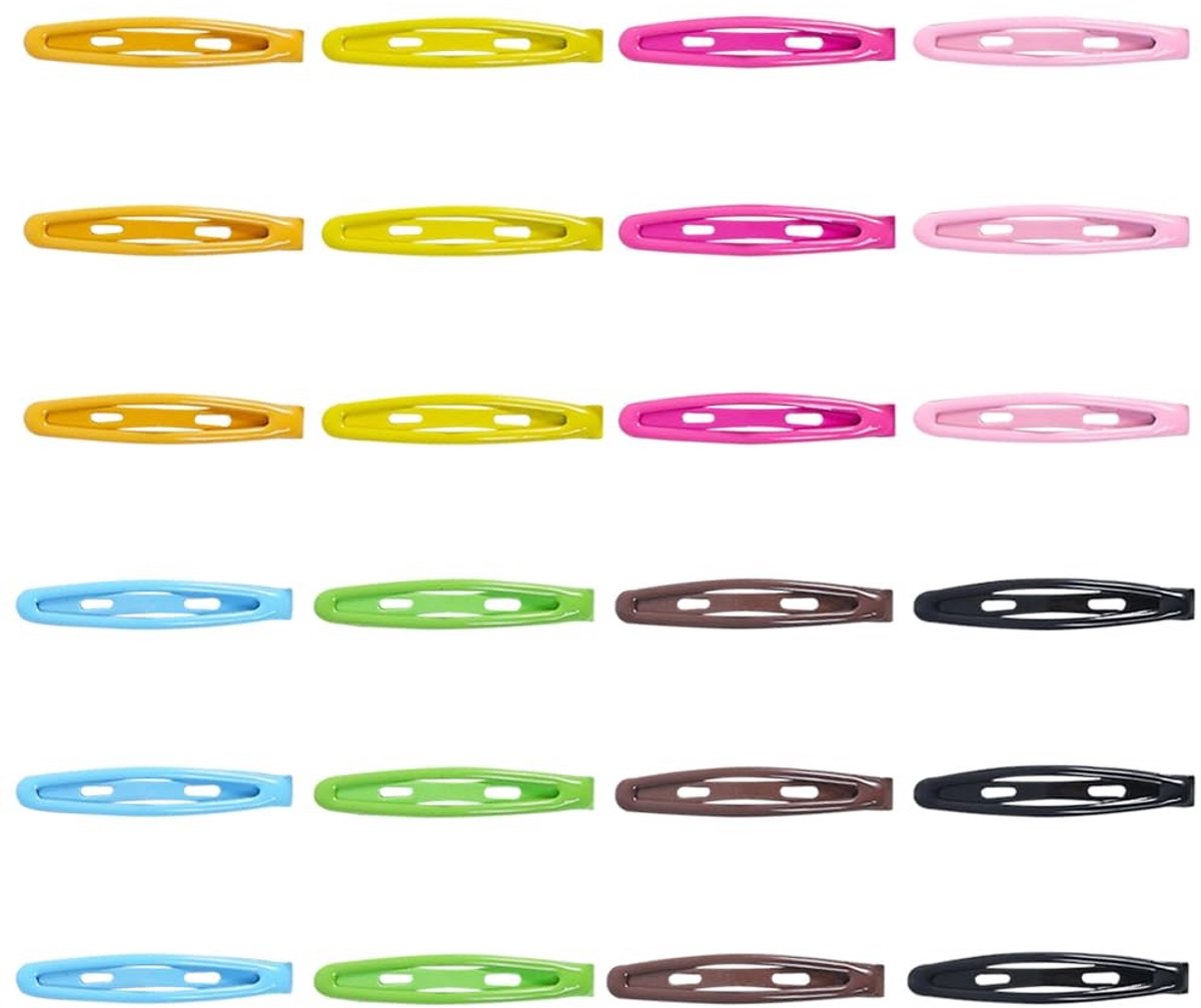 Dailygoods - Set van 24 Metalen Haarspeldjes Antislip voor Dames
