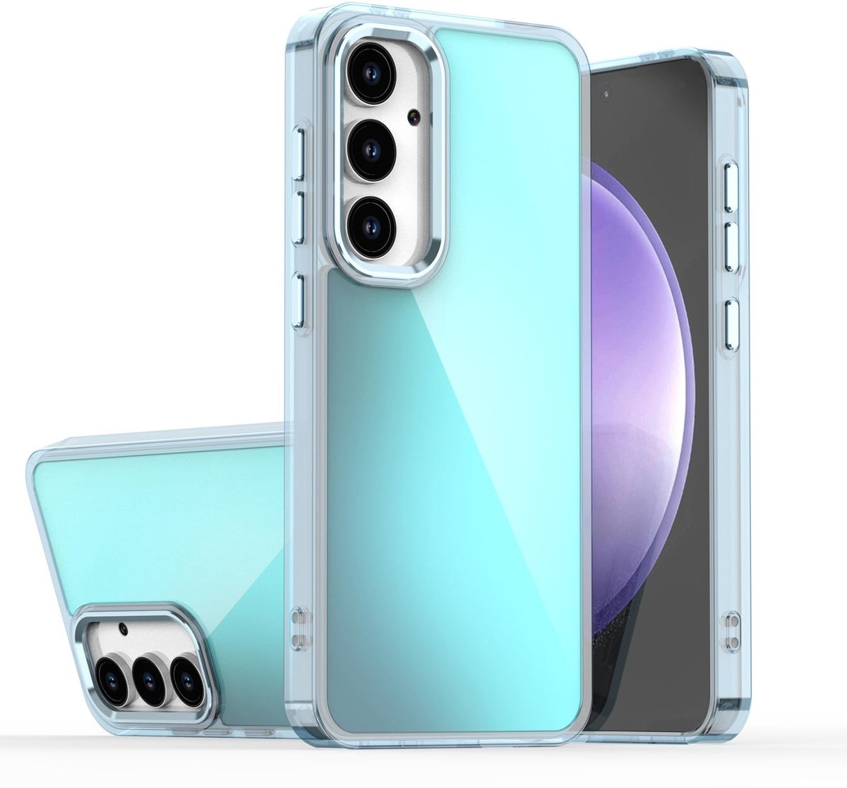 Dailygoods - Beschermhoes voor Samsung Galaxy A56 5G met Kleurverloop
