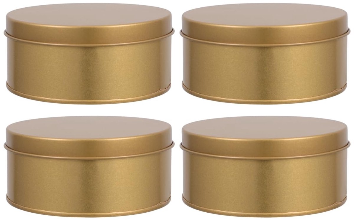 Dailygoods - Set van 4 Decoratieve Bewaardozen voor Koekjes en Snoep