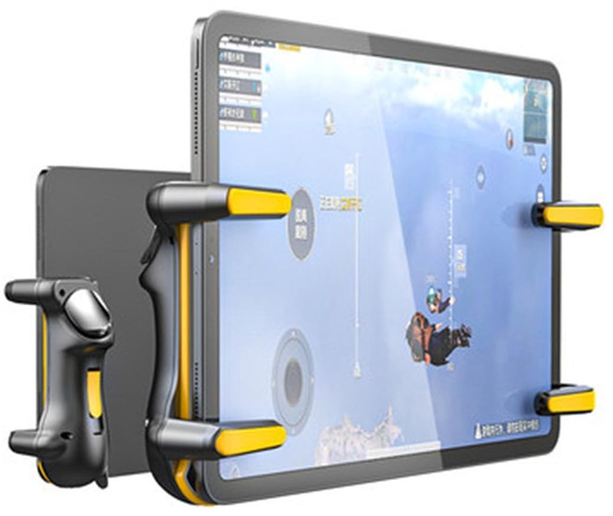 Dailygoods - Innovra - Dailygoods - Tablet Controller met Rapid Fire voor Gaming met 6 Vingers