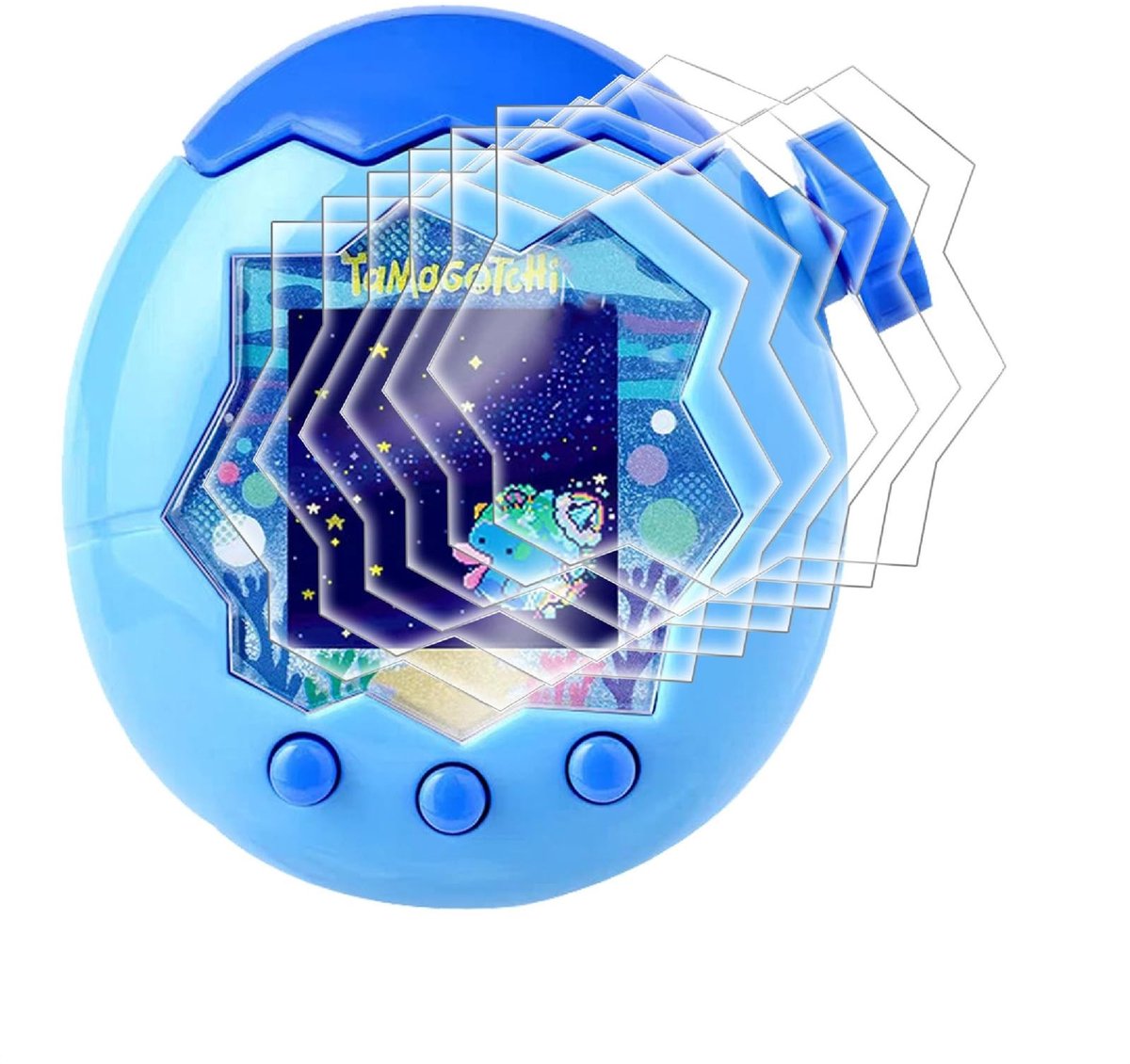 Dailygoods - Screenprotector voor Tamagotchi Paradise 2025 (6 Stuks)