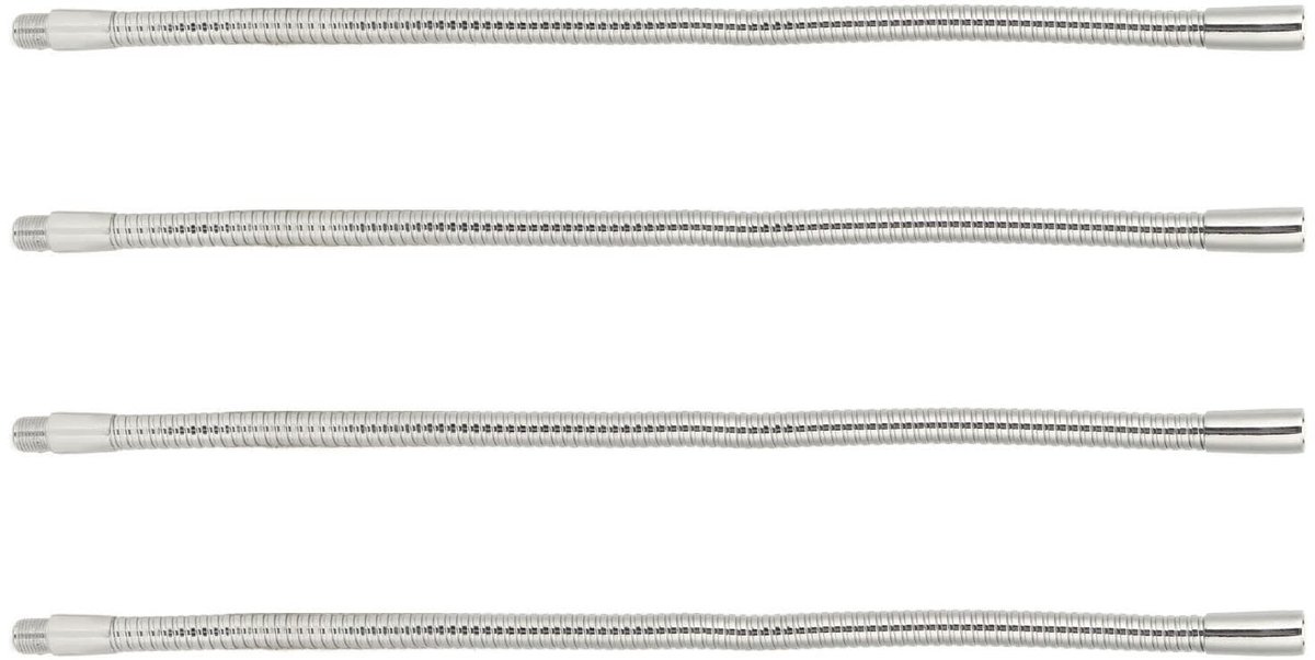 Dailygoods - LED-Zwanenhalslampenslang 4-Pack voor Bureaulampen