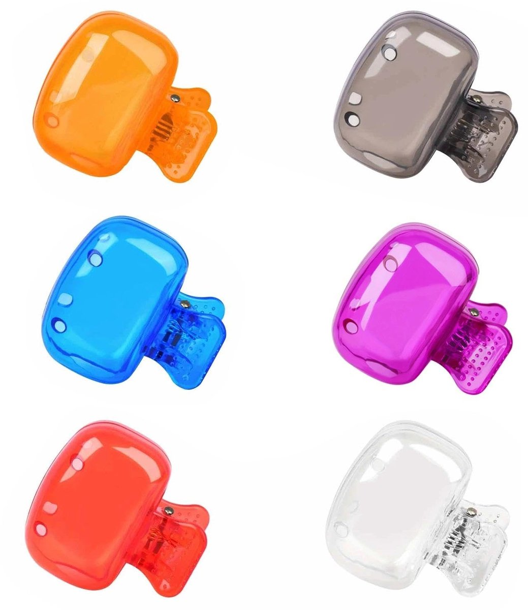 Dailygoods - 6 Stuks Tandenborstelafdekkingen voor Bescherming