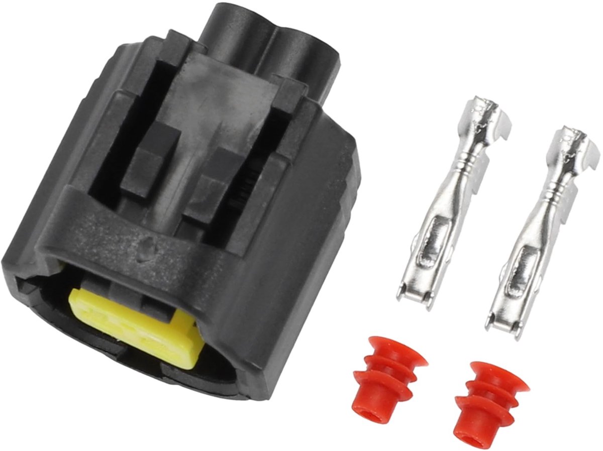 Dailygoods - 2-Pin Positie Connector Plug voor Auto's