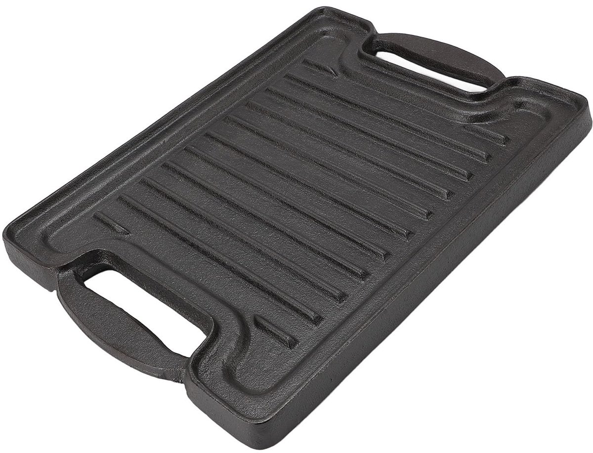 Dailygoods - Gietijzeren Grillplaat voor BBQ en Koken