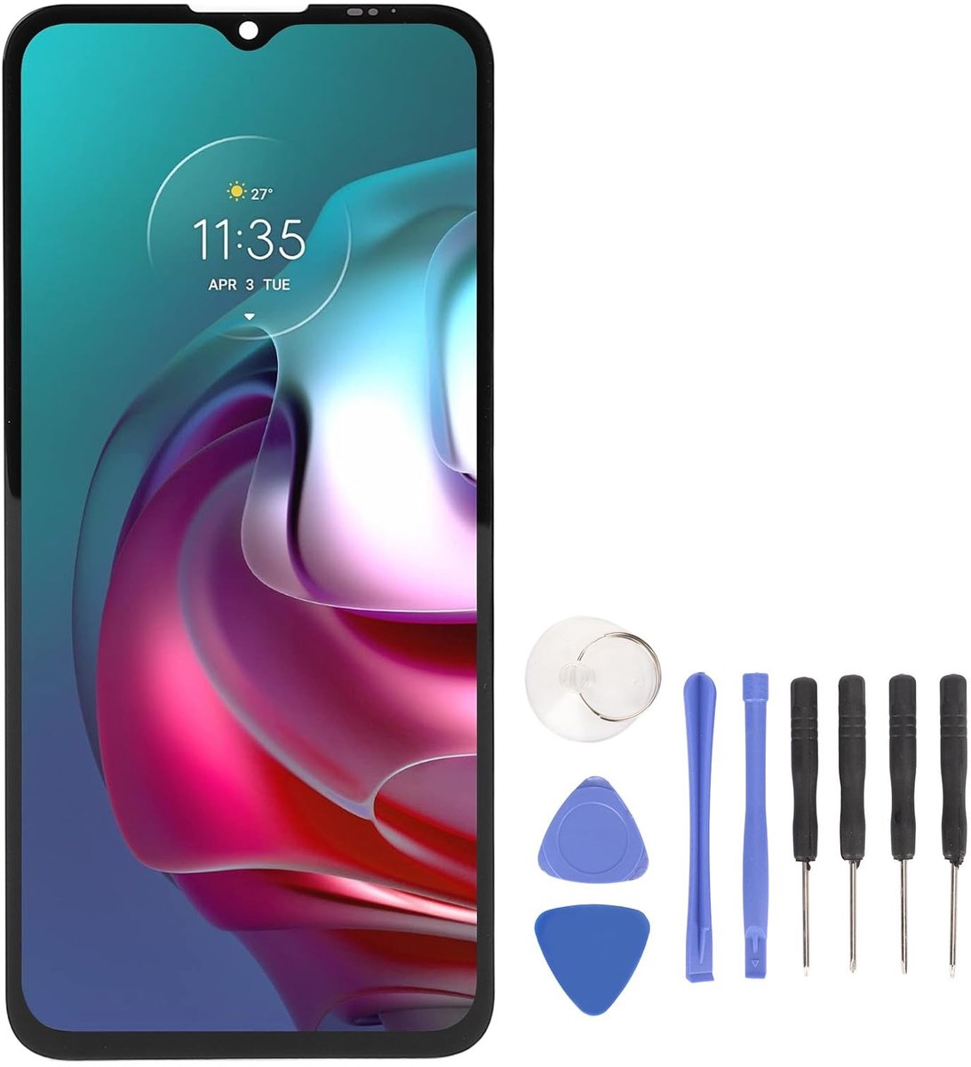 Dailygoods - Schermvervanging voor Moto G30 en G20, 6.5 inch LCD Display