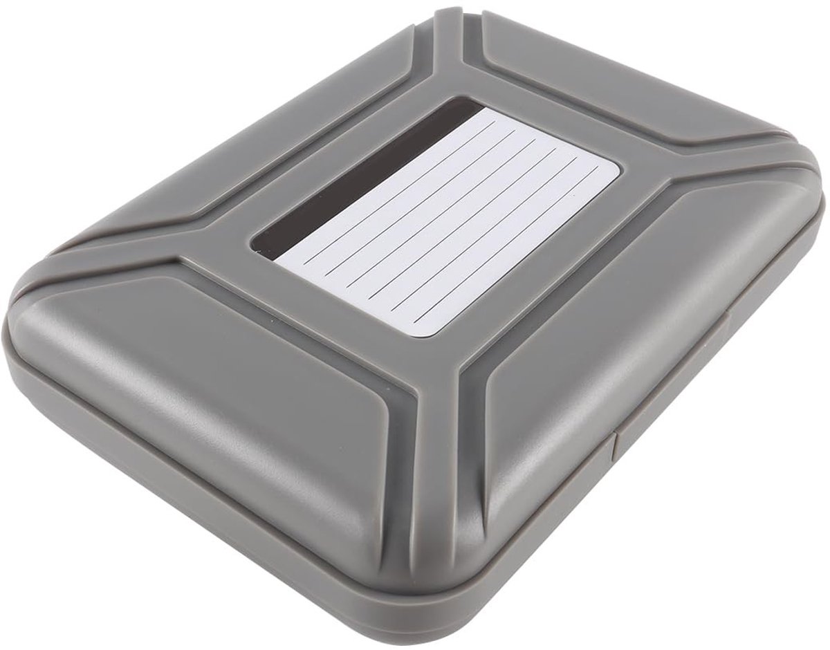 Dailygoods - Draagbare HDD-behuizing met Standaard en Stofdichte Opslag