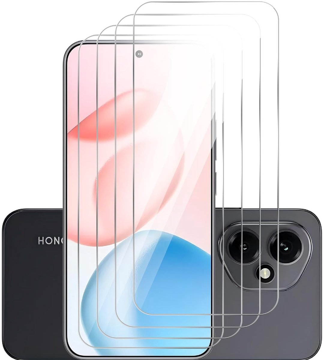 Dailygoods - 4-Pack Schermbeschermer voor HONOR 400 van Gehard Glas