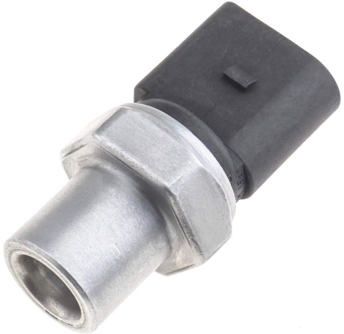 Dailygoods - Cosensi - Dailygoody - Airco drukschakelaar sensor - 3 pins - Compatibel met Golf A3 A4 A5 - Zwart en zilver - Auto-accessoires - 4H0959126B - Geschikt voor div.