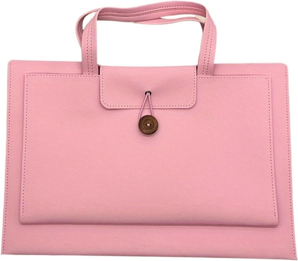 Laptoptas - Zakelijke tas - Veilig vervoer - Grote capaciteit - 381 cm - Roze