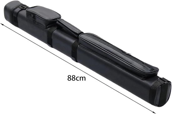 Biljartkeu tas 2/4 gaten zwembad keu koffer snooker club met verdeler biljart zwembad keu stick draagtas biljart koffer accessoires (wit 2 gaten) — afbeelding 5