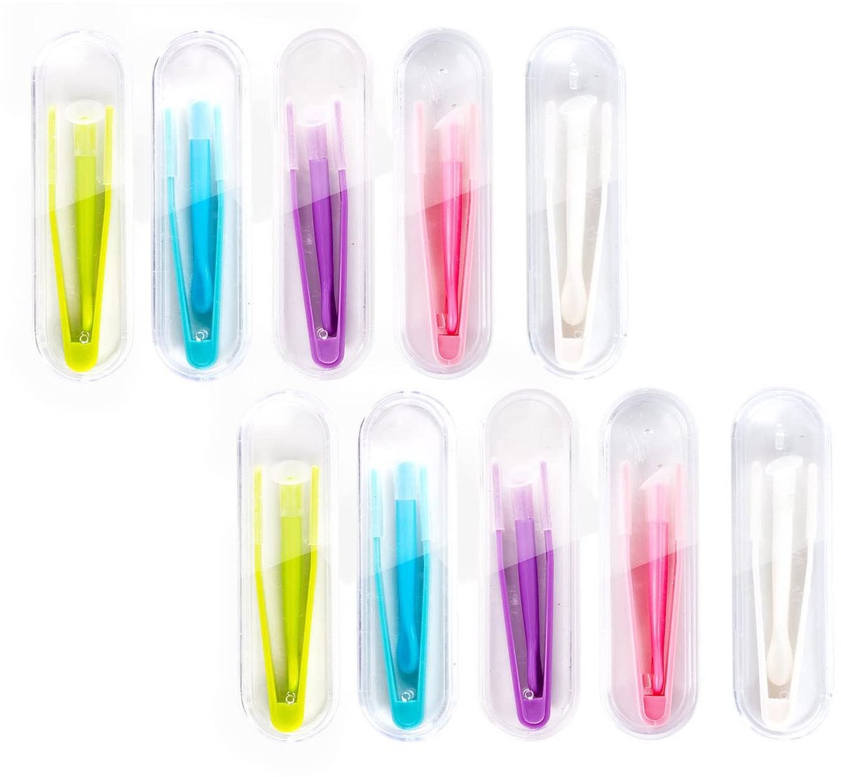 Dailygoods - Contactlens Pincet en Sucker Stick Set met Lens Case