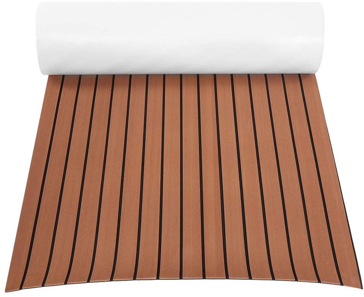 Dailygoods - Antislip EVA Boot Decking Mat 90 x 240 cm voor Jacht en Camper