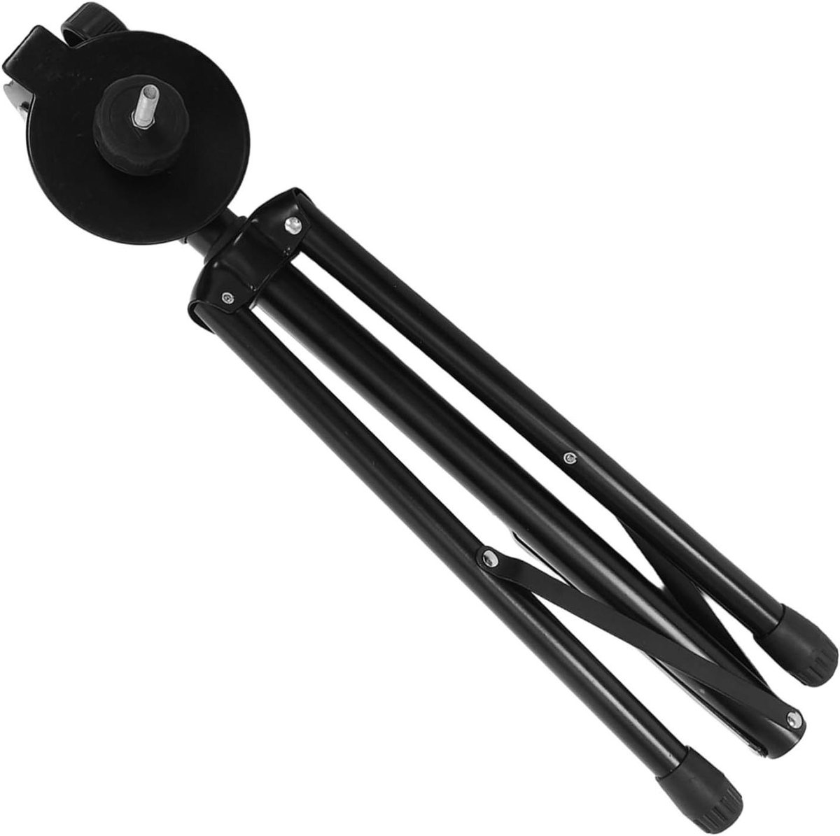 Percussie Boom Stand - Bekkenhouder - Muziek Maken - Universele Aanpasbaarheid - 80 cm - Zwart