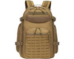 Travel Backpack Hiking Mountaineering Bag, Hiking Bag, Outdoor Waterproof Multifunction Backpack Mountain Backpack for Hiking, Yellow