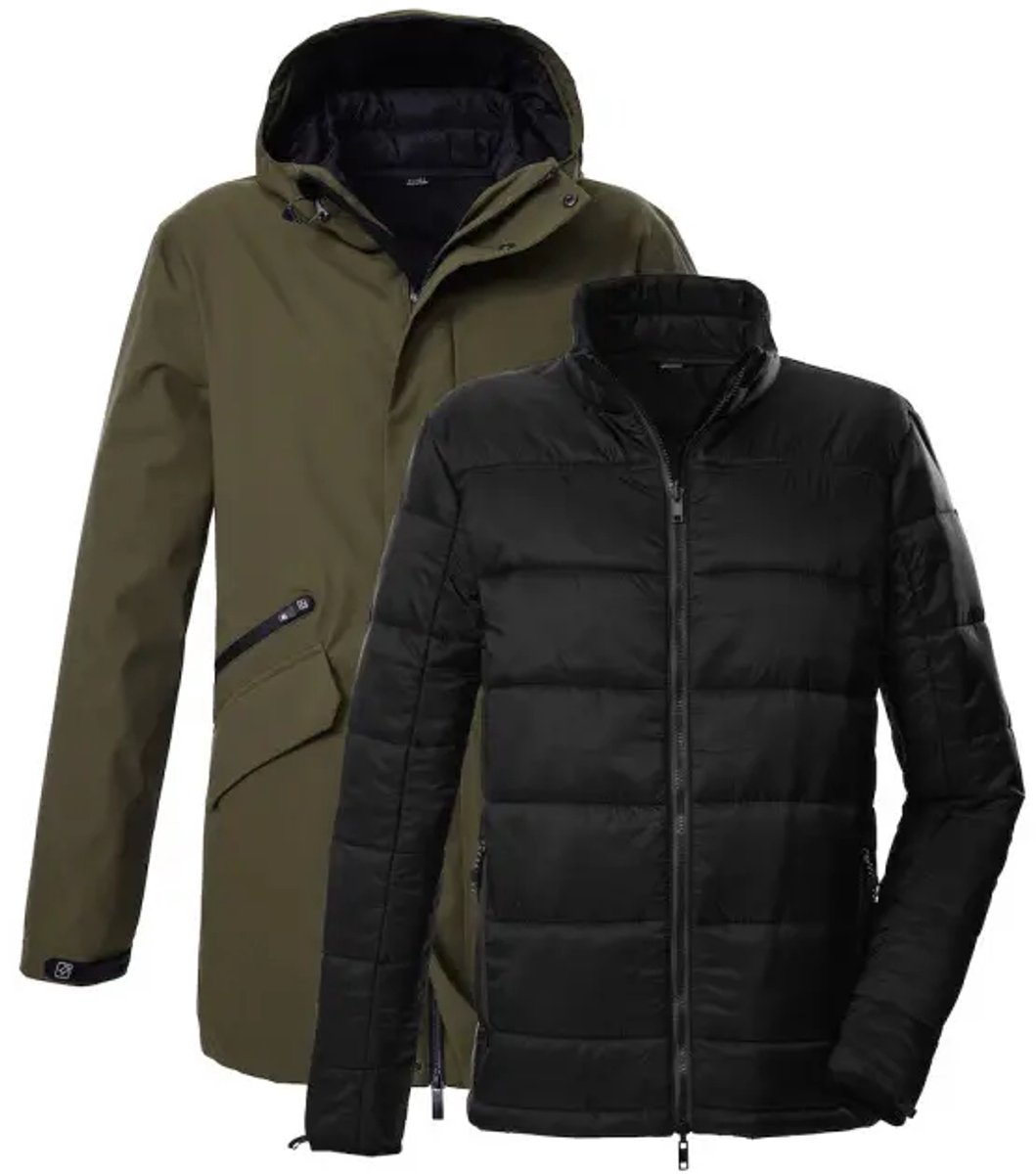 Parka en dons set Killtec KOW 94 Bruin