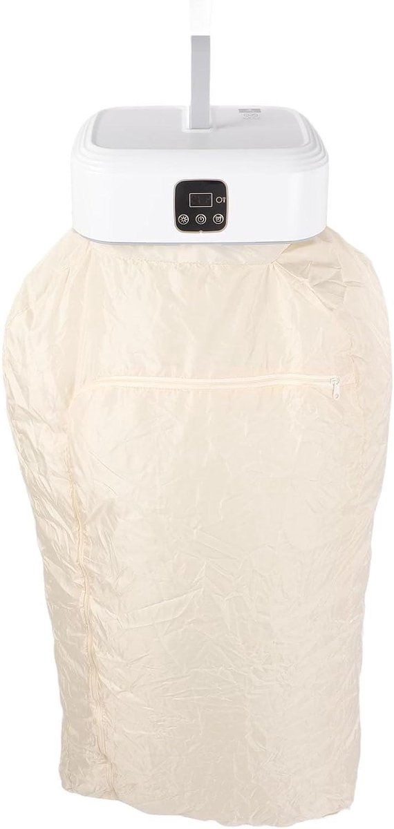 Mini Wasdroger Draagbare Droger Kleding Snel Drogen Stille Werking 32x23x14 cm Wit