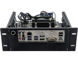 NAS Rack Behuizing – Server Kast – Homelab Projecten – Gerecycled PETG Materiaal – 2U Formaat – Zwart
