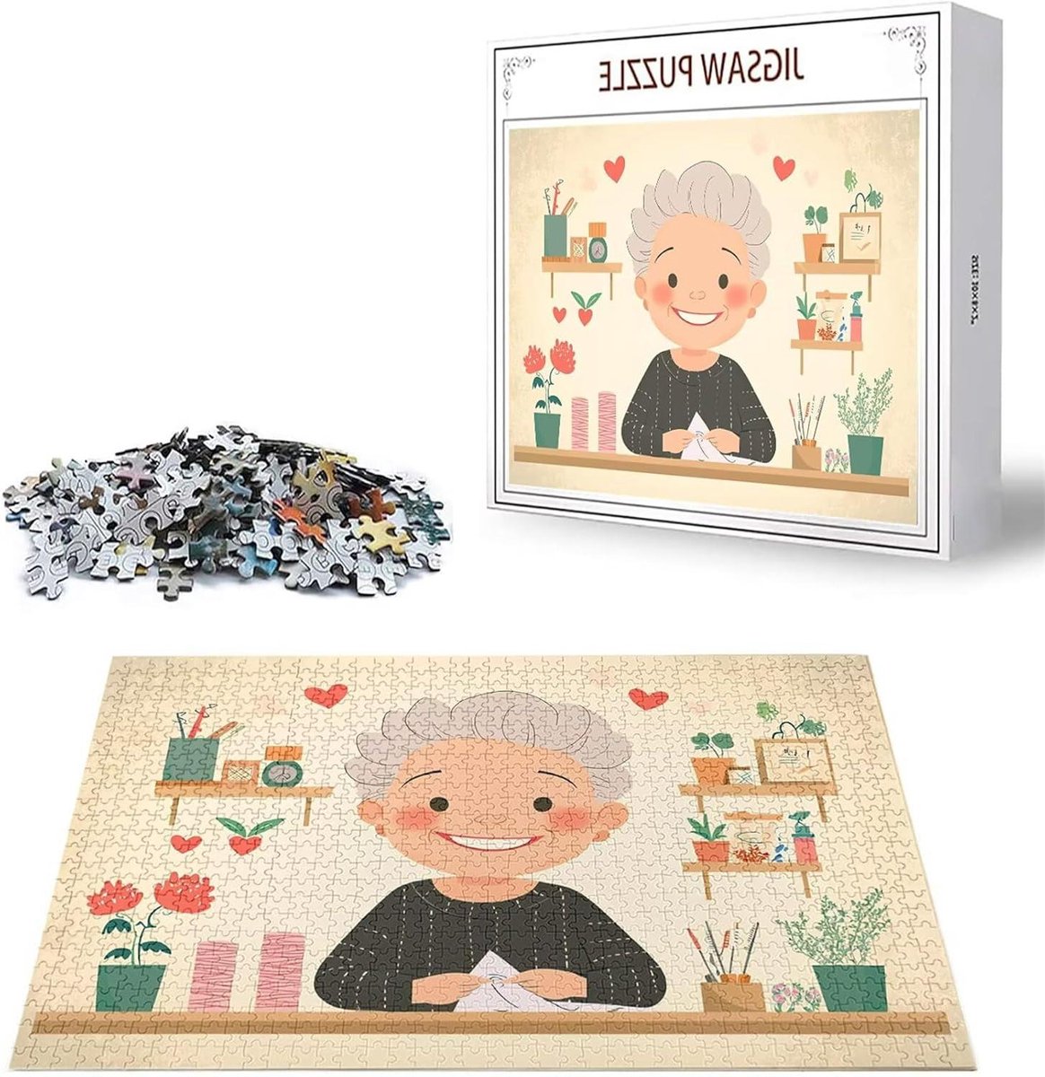 Grote Legpuzzel - Puzzelmat Volwassenen - Ontspanning Thuis - 4000 Stukjes - 141x87cm - Multicolor