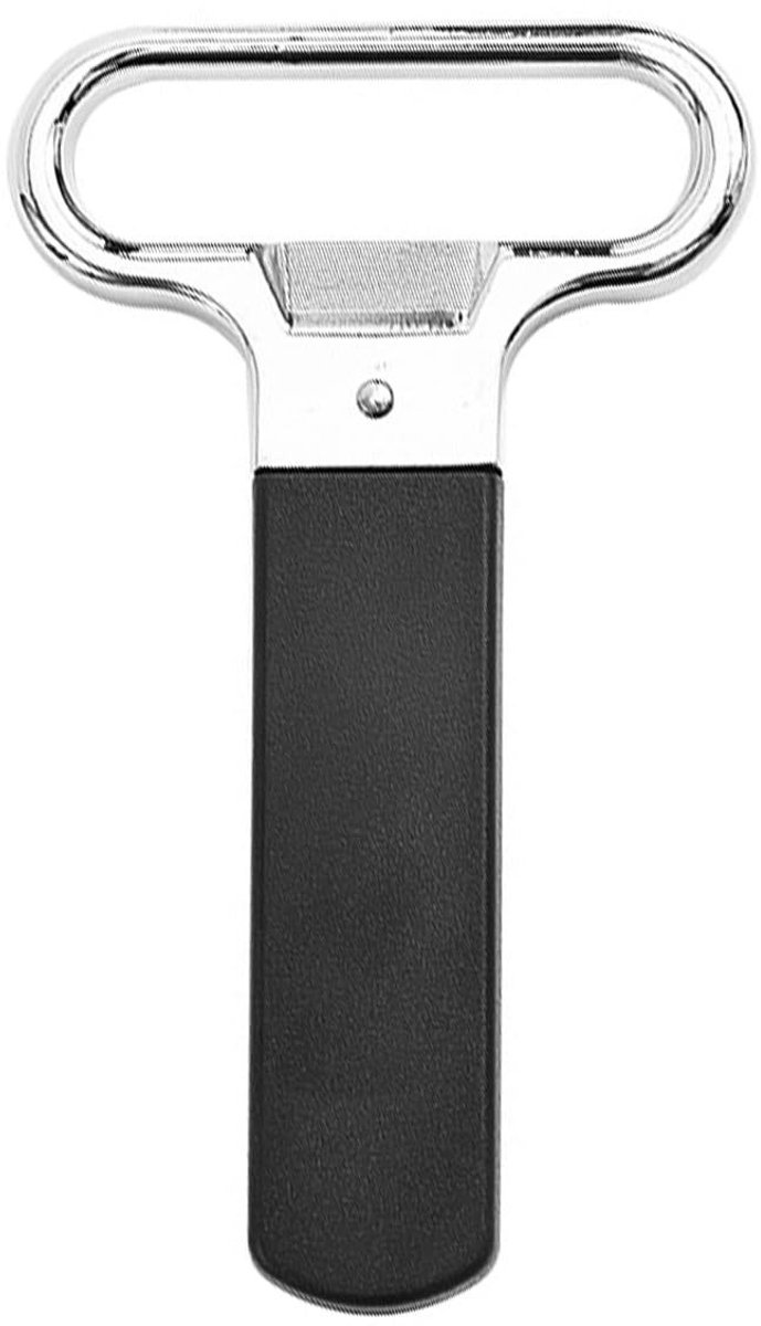 Dailygoods - Dailygoody - Dubbele-arm kurkentrekker - Multifunctionele wijnopener - Zwart - Flesopener en opbergruimte - Geschikt voor wijnliefhebbers - Handig en ...