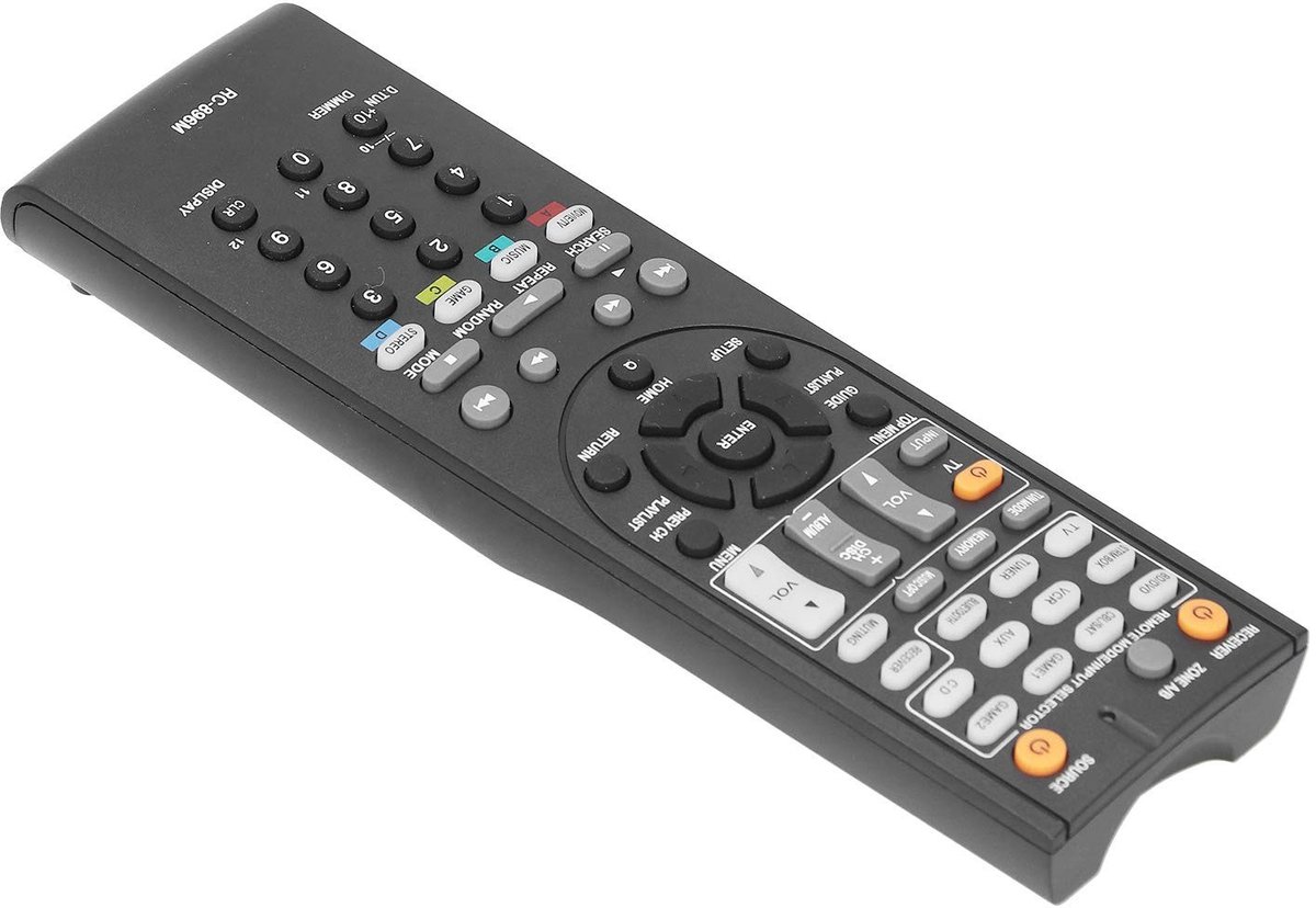 Dailygoods - Innovra - Dailygoods - Dailygoody - Afstandsbediening Vervanging - Compatibel met RC-801M - Gebruiksvriendelijk - Compact - Ideaal voor AV-ontvangers - Directe vervanging -