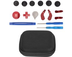 Controller Accessoire Onderdelen 13-in-1 Vervangende Metalen Reparatieset voor Xbox One Elite Series 2 Rood