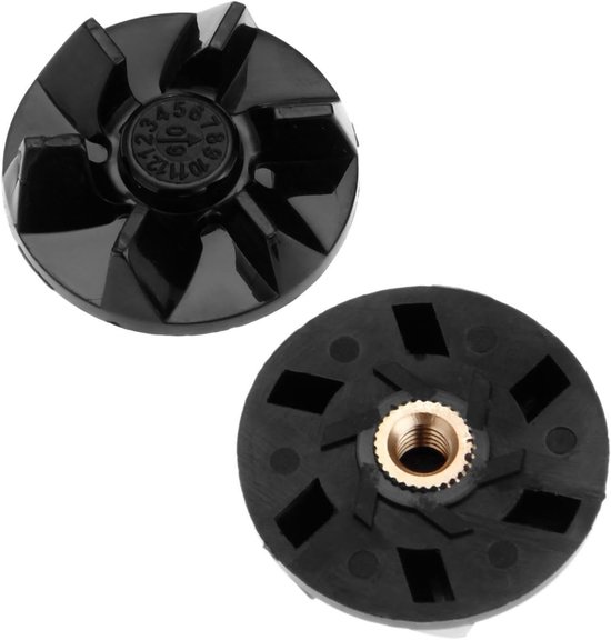 Blender Koppeling - Motor Onderdeel - Keukenmachine Reparatie - Duurzaam PP Materiaal - 11x26x11 mm - Zwart van Blender — afbeelding 4