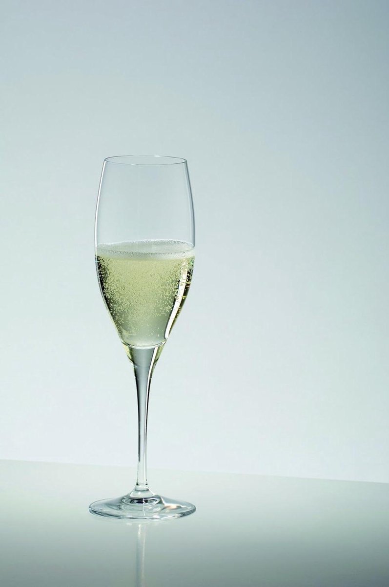 Champagneglazen Set - Cuvée Prestige - Feestelijke Dranken - Loodkristal - 230 ccm - Transparant