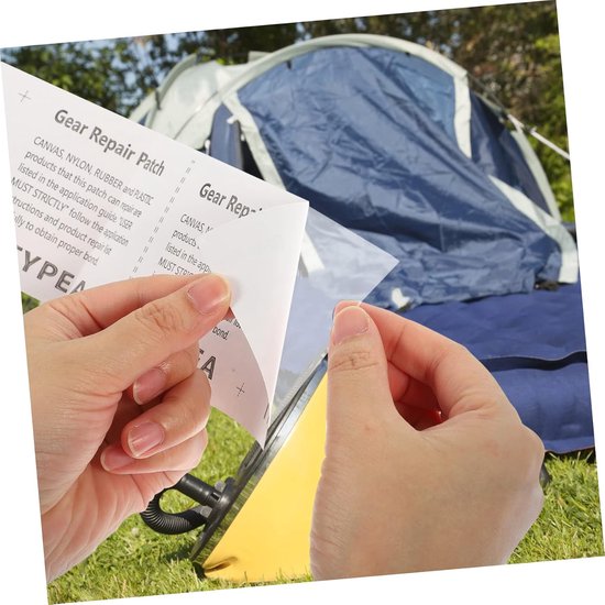 Reparatie Tape - Waterdichte Patch - Outdoor Gear Herstellen - Zelfklevend TPU Materiaal - 7.8 cm Lengte - Transparant — afbeelding 4