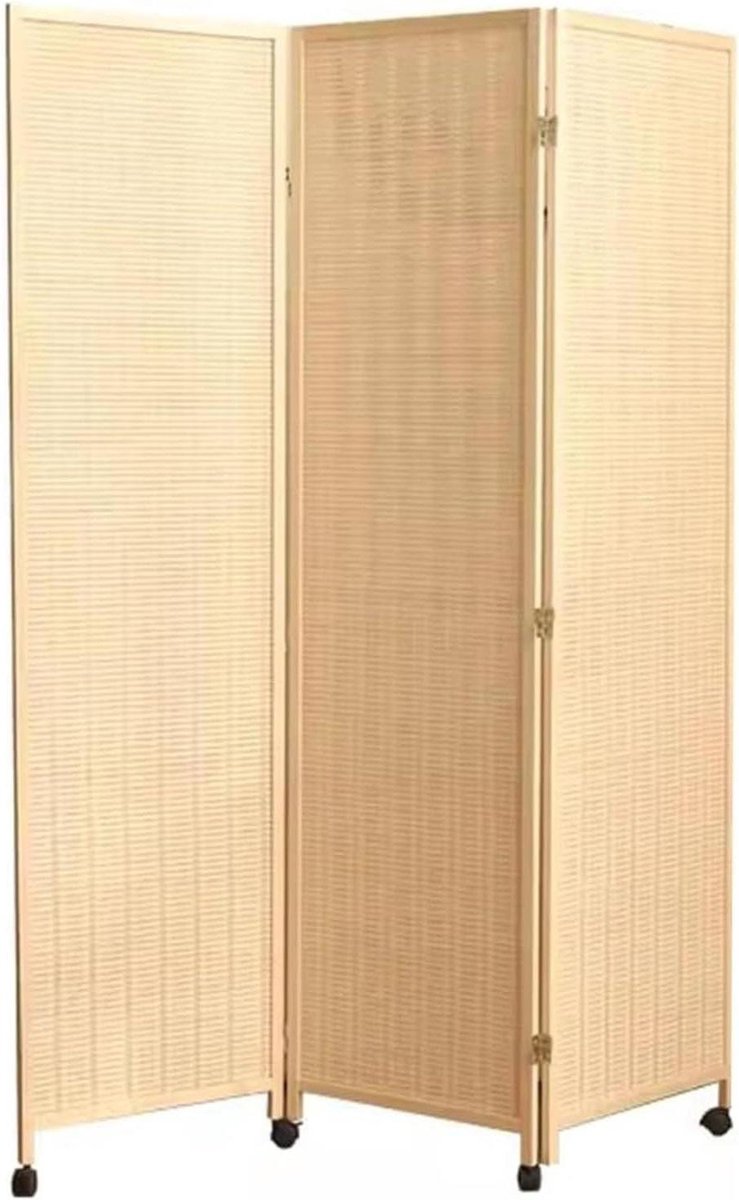 Opvouwbaar Kamerscherm - Ruimteverdeler Panelen - Privacy Creëren - Met Wielen - 3 Panelen