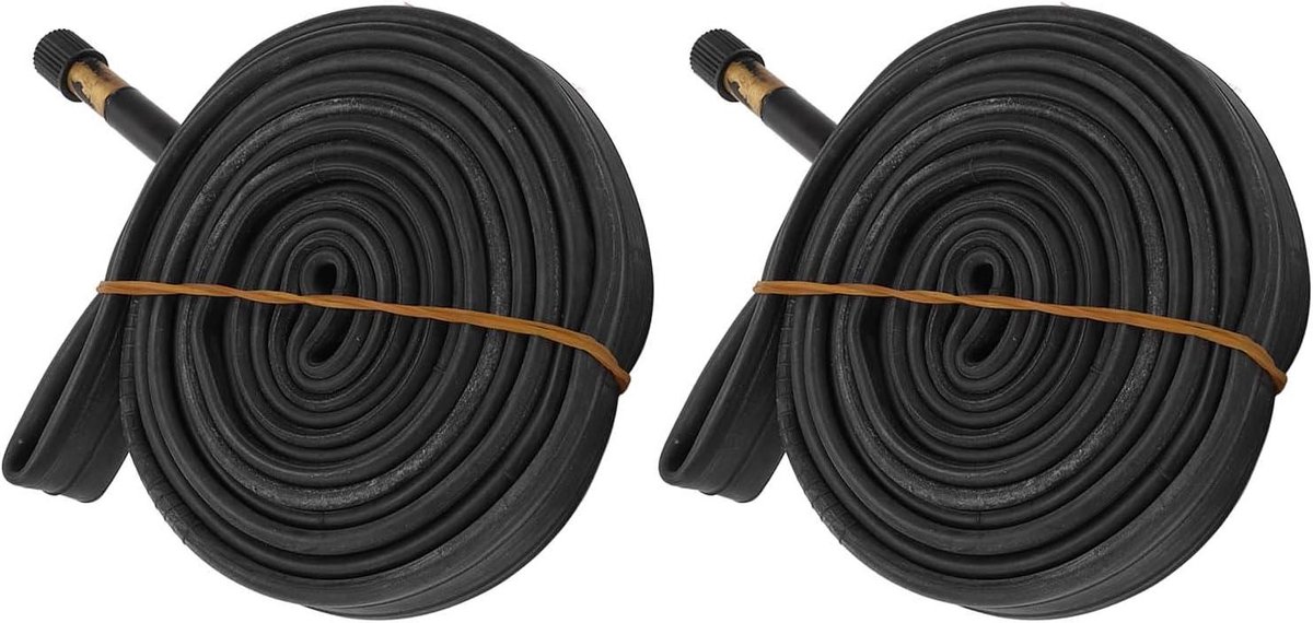 Fiets Binnenband - Banden Vervanging - Racefiets Onderhoud - Butylrubber Materiaal - 700x23C 48mm - Zwart