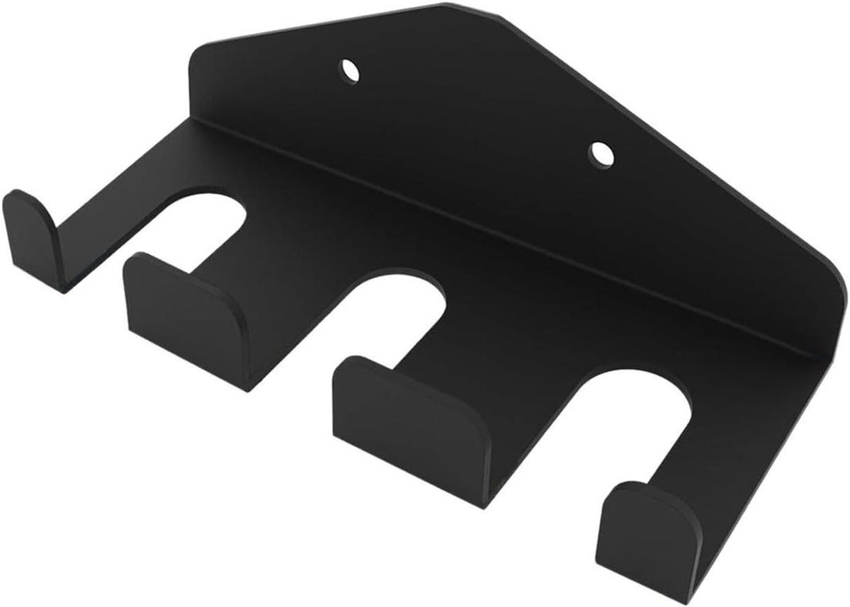 Halter Opbergrek - Wandmontage Houder - Fitness Organisatie - Ruimtebesparend Ontwerp - Niet Gespecificeerd - Zwart