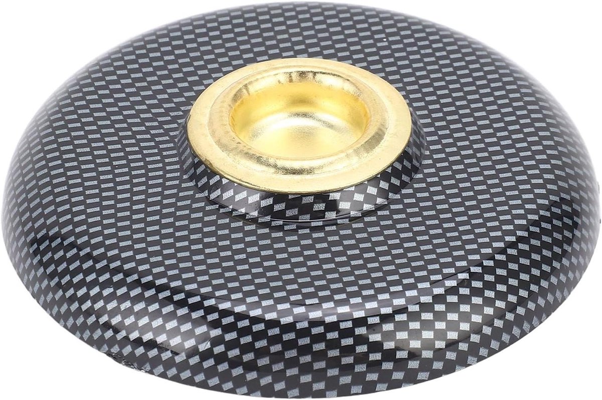 Cello Eindpinsteun - Antislip Mat - Muziek Oefenen - Vloerbescherming - 9.5 cm Diameter - Zwart