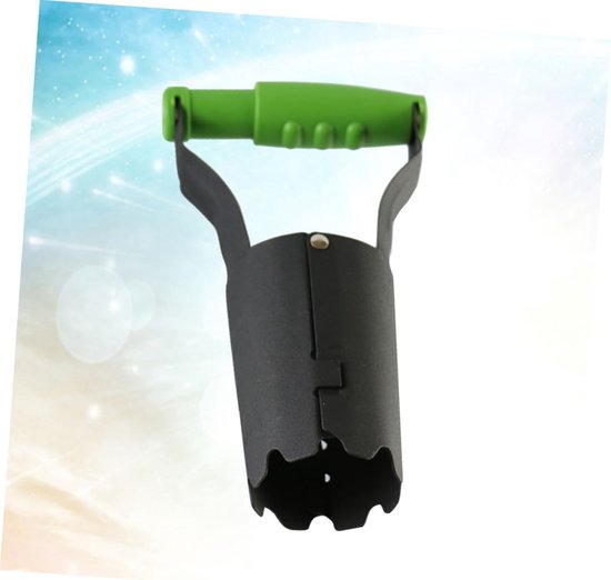 Onkruidtrekker Gazon - Handwieder Tuin - Onkruid Wieden - Ergonomische Grip - 23 cm - Zwart — afbeelding 2