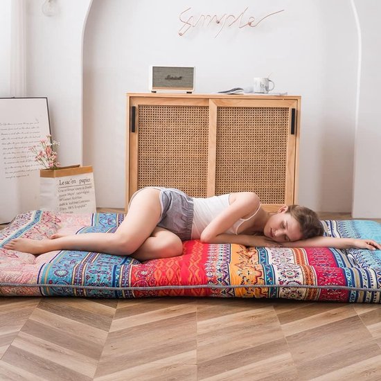 Opvouwbare Matras - Gastbed Futon - Comfortabel Slapen - Verdikt Ontwerp - 120 x 200 cm - C — afbeelding 3