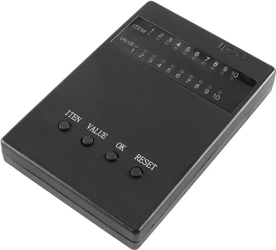 RC Programmeerkaart - ESC Insteller - RC Auto Tuning - Brede Compatibiliteit - 149 x 95 cm - Zwart — afbeelding 5