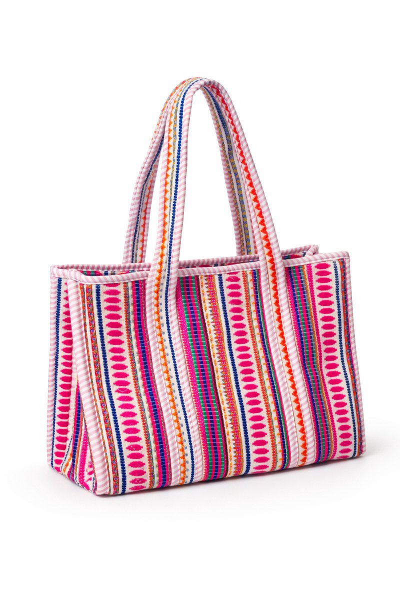 HS Shopper - Multiroze - Stijlvolle Dames Accessoire - Ruime Indeling