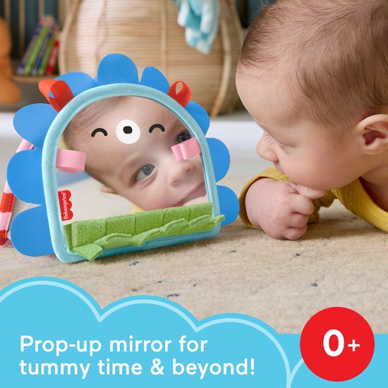 Fisher-Price Prop 'n Go Draagbare Spiegel - Baby Sensorisch Activiteitenspeelgoed van Merkloos — afbeelding 2