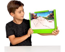 RUX® Mierenboerderij – Mierenkolonie – Uitbreid Baar Mierenhotel – Groen -33cm x 5cm x 24cm