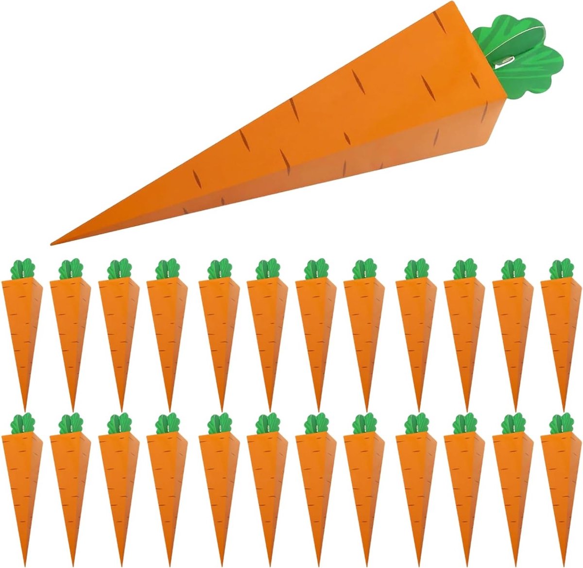 24 Stuks Papieren Tassen voor Kleine Cadeaus, Verjaardagscadeaus voor Kinderen, Paasgeschenken en Snoepdozen, Perfect voor Chocolade en Koekjes