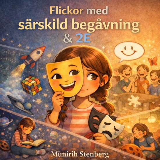 Flickor med särskild begåvning & 2E - En mammas och en dot ... - cover