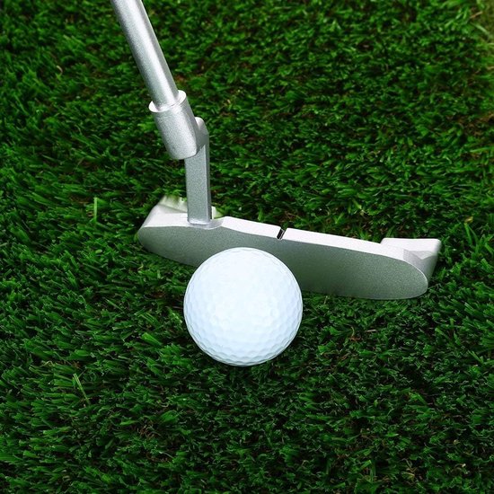 Indoor Golf Training Set voor Thuis en Kantoor, Draagbare Golfclubs, Inklapbaar, Inclusief 2 Ballen en Opbergtas met Rits — afbeelding 5