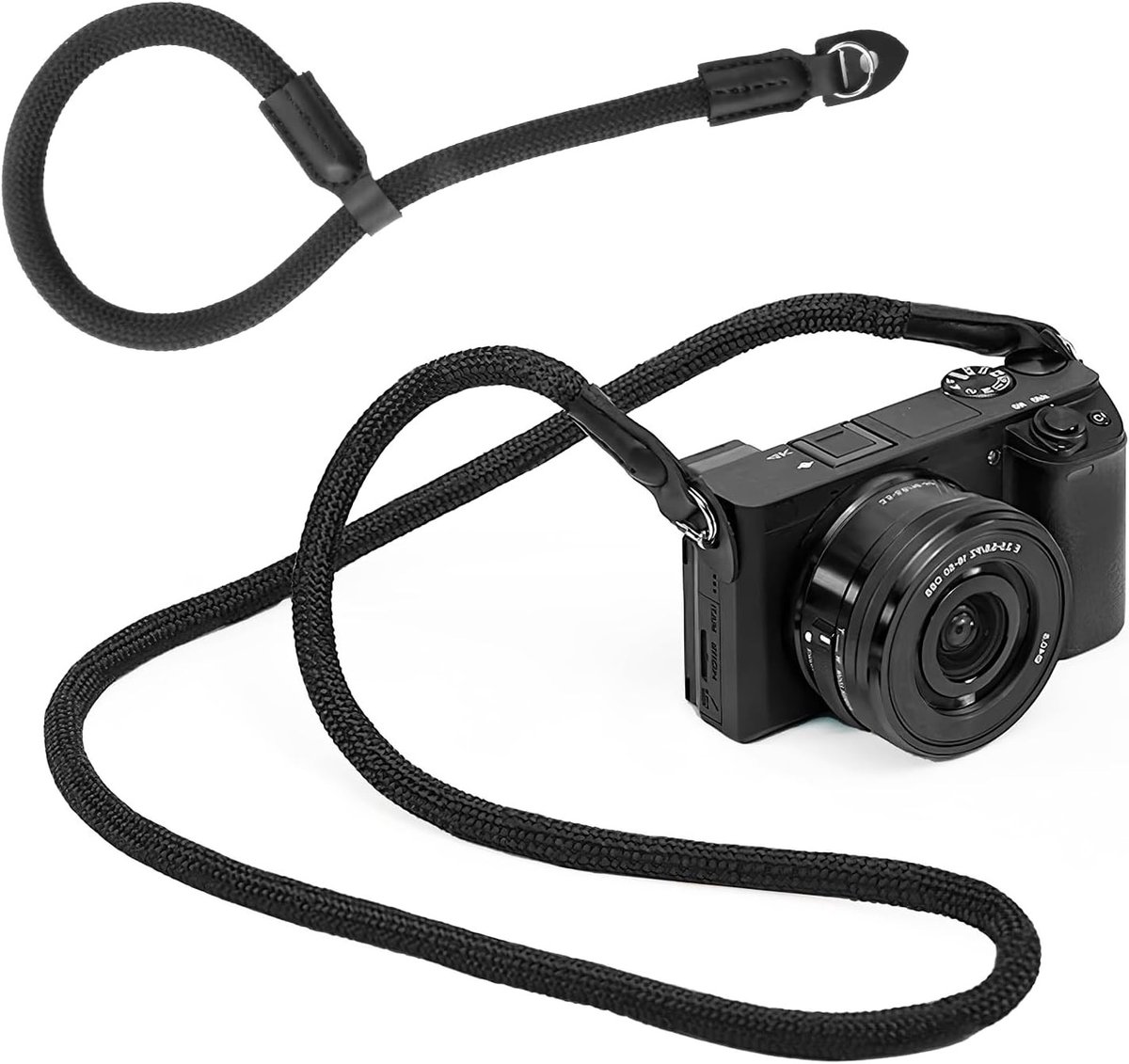 Verstelbare Schouderband met Polsband voor Camera, Snelle Ontgrendeling, Ideaal voor Fotografie, Climbing Rope en DSLR Gebruik