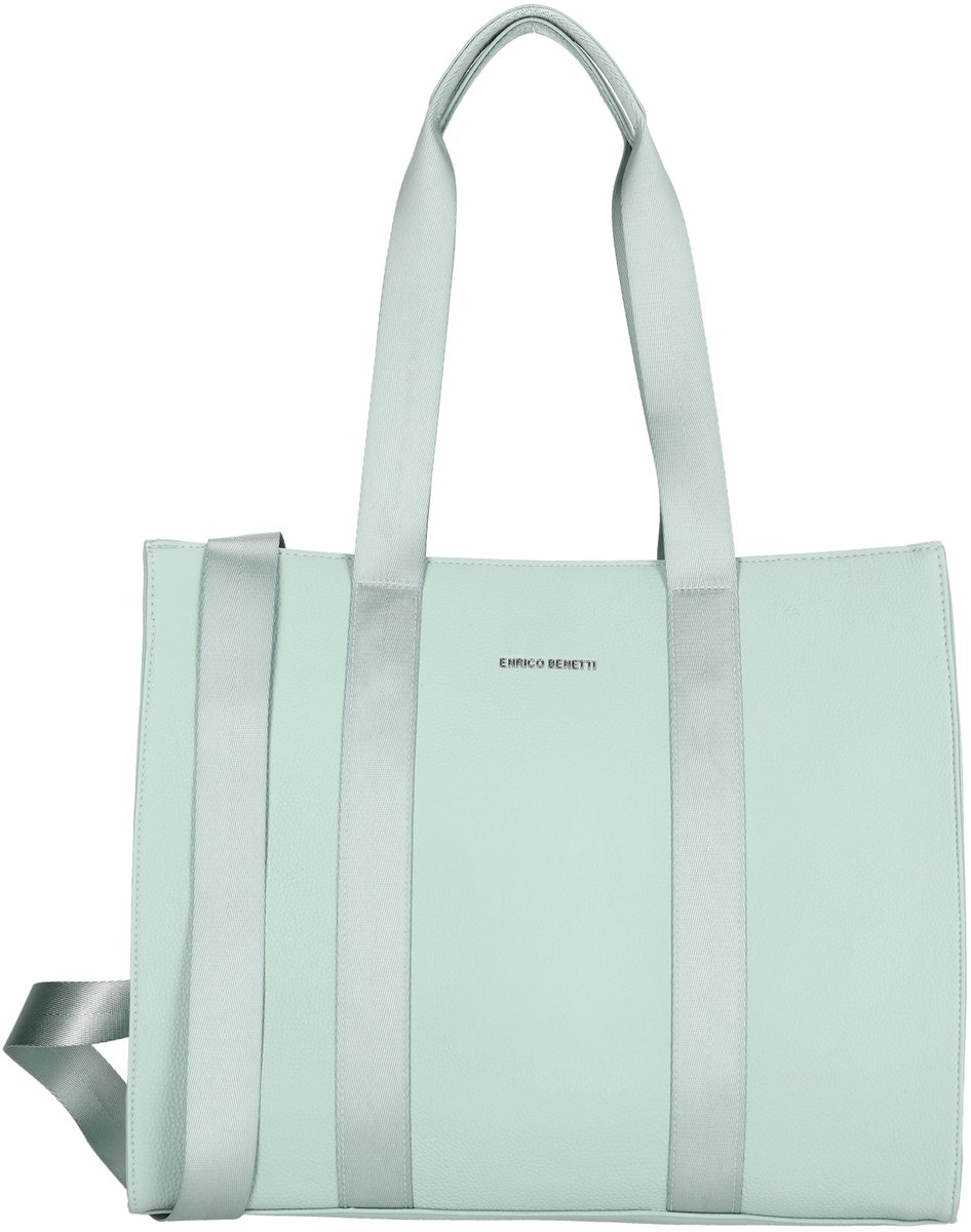Enrico Benetti Nina Shopper - Laptoptas - 15 inch - Mint