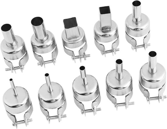 Allecto - 10 Pieces/Set Fire Sprayer Kit - Soldering Tools - Ronde en — afbeelding 2