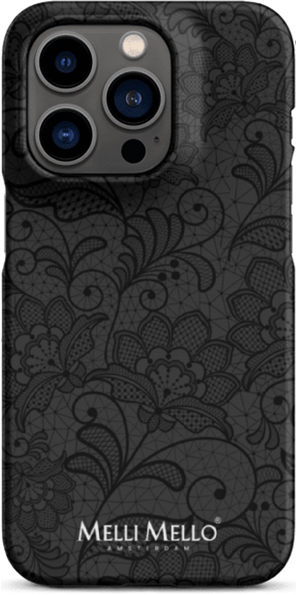 Melli Mello Telefoonhoesje Midnight Lace (Hard Case) - Apple iPhone 14 Pro