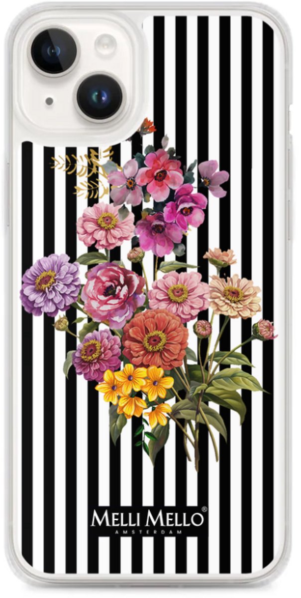 Melli Mello Telefoonhoesje Striped Grace (Soft case) - Apple iPhone 14 Plus