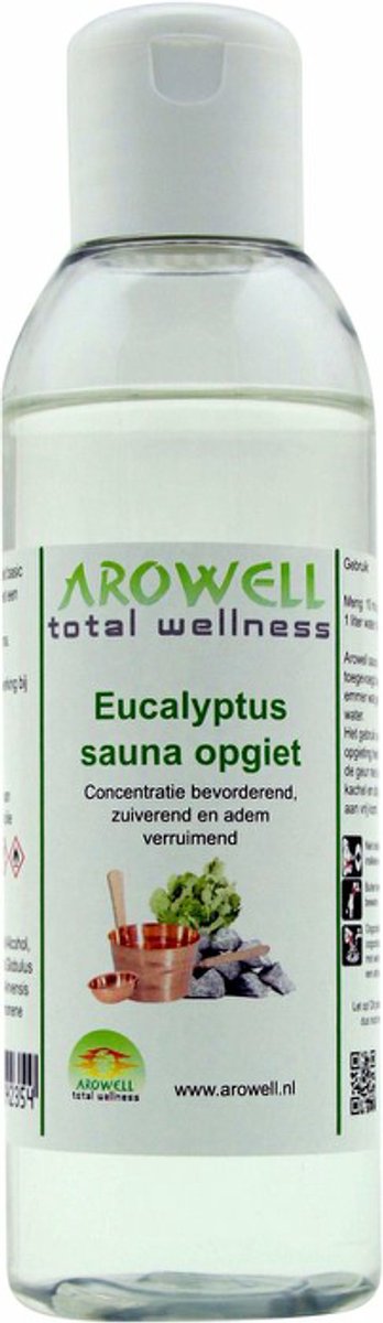 Arowell - Eucalyptus sauna opgiet saunageur opgietconcentraat - 100 ml